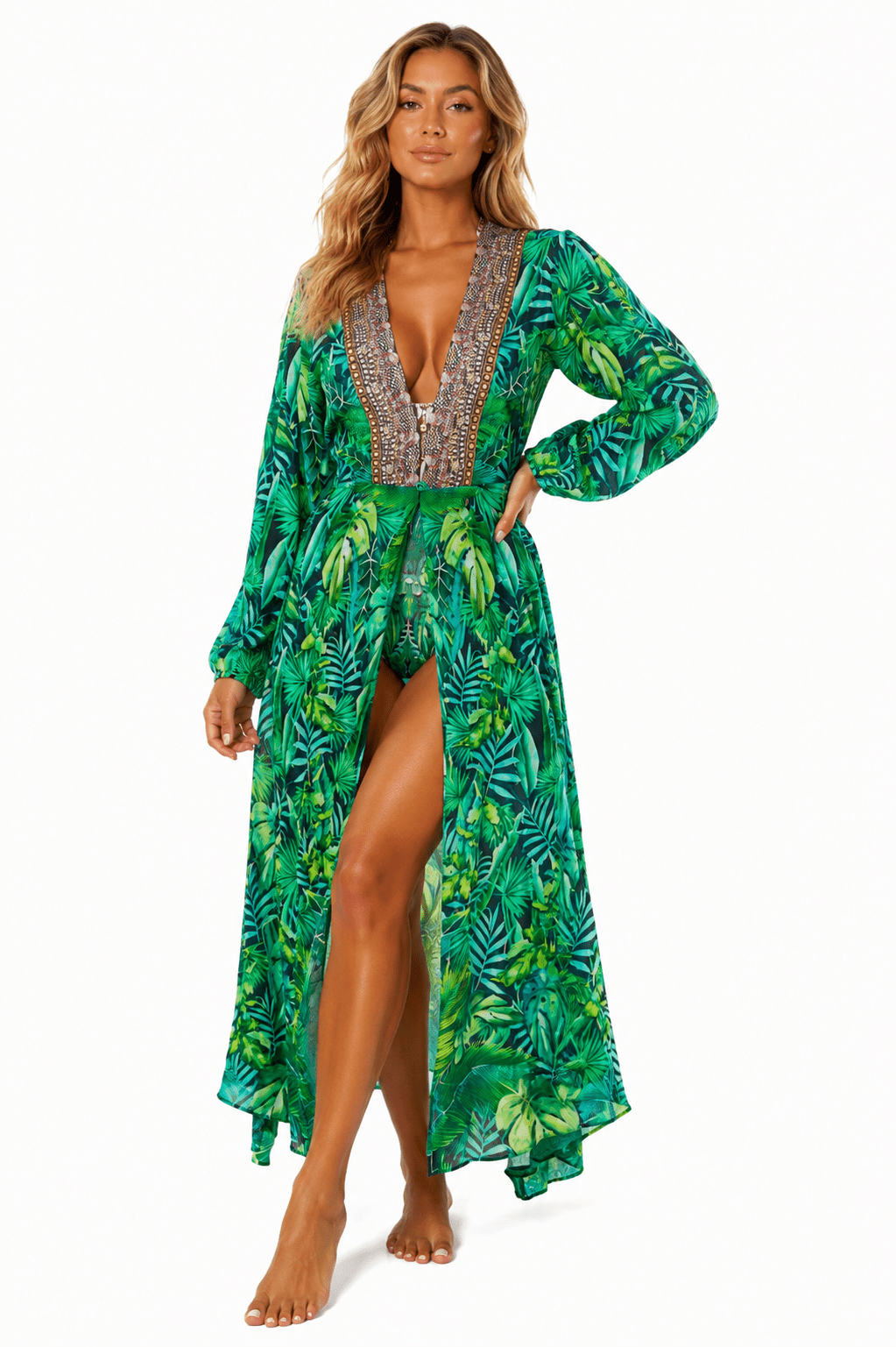 Maxi Wrap Dress