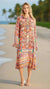 Midi Dress for Resort Vacation