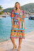 Moda Palm Print Dress