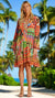 Natalie Tropical Shirtdress