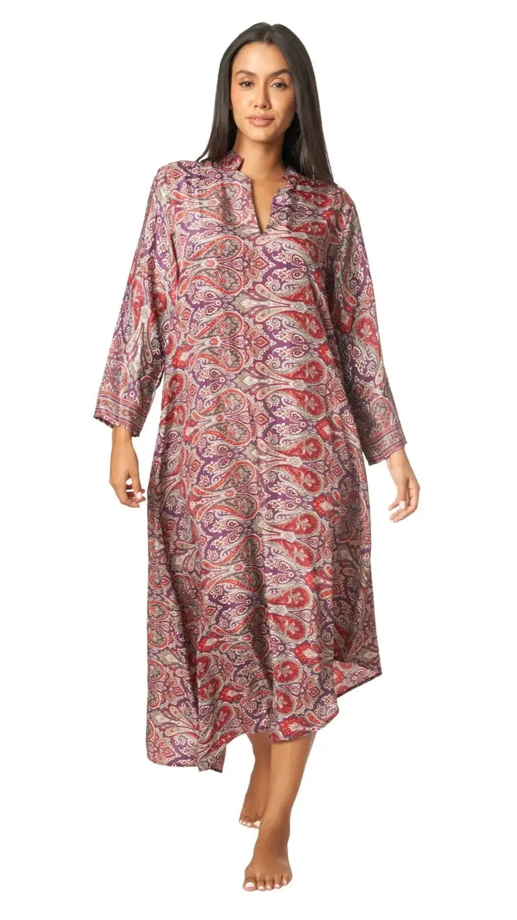 Positano Maxi Caftan Dress for Spring Summer La Moda Clothing Long Caftans