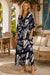 Printed Summer Maxi Dress