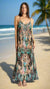 Racerback Maxi Dress with Pockets