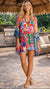 Rayon Mini Resort Dress