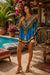 Relaxed Short Kaftan Cover-Up