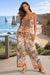 Resort Co-Ord Pant Set – Luxury Vacation Wear