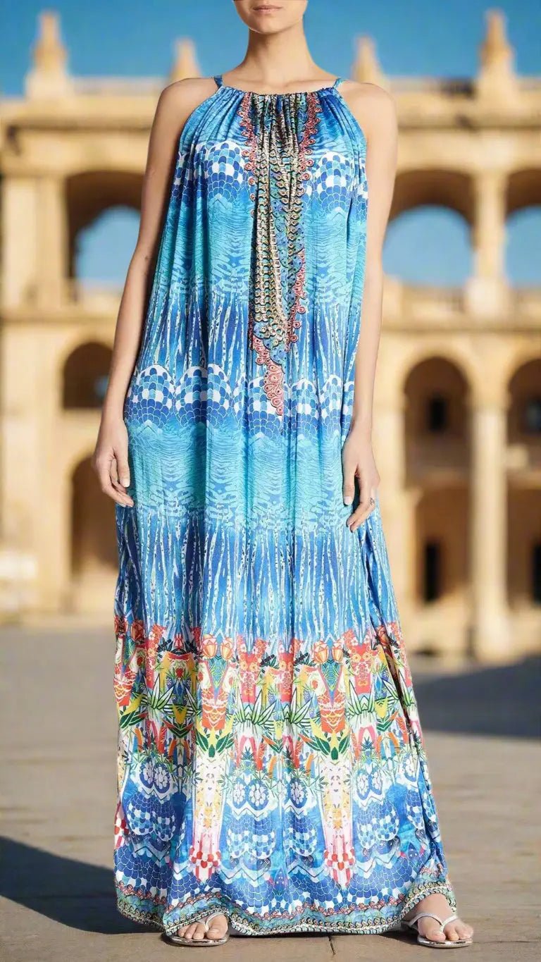Resort Maxi Dress — Maxi Dresses - Premium Resort Wear | Luxury Maxi Dress for Vacation & Cruise | Club Moda