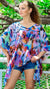 Sheer Kaftan-Style Cover-Up