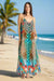 Spaghetti Strap Resort Maxi Dress