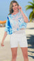 Summer Tops in Ocean Prints perfect for a beach Vacation