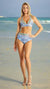 Tropical Halter Bikini Set – Printed Two-Piece Swimwear