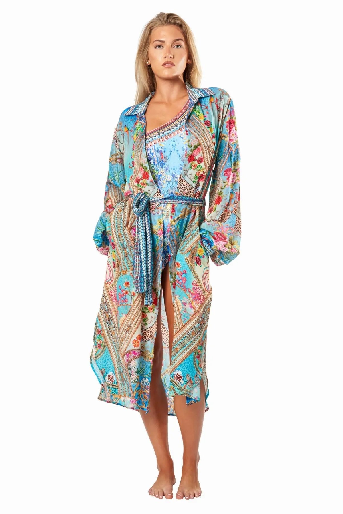 True Colors Easy Shirtdress Cover-Up La Moda Clothings