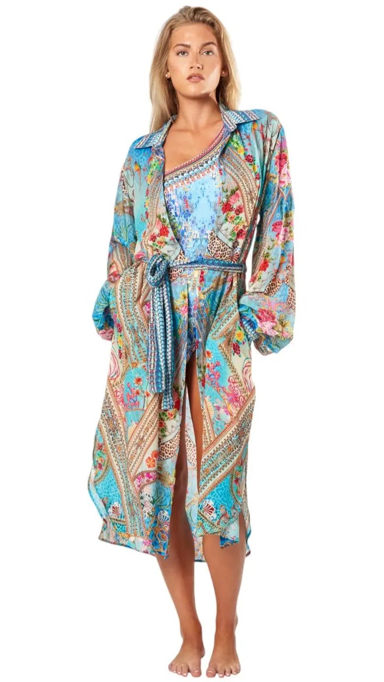 True Colors Easy Shirtdress Cover-Up La Moda Clothings