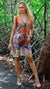 V-Neck Tunic Cover-Up Mini