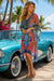 V-Neck Luxury Kaftan Dress