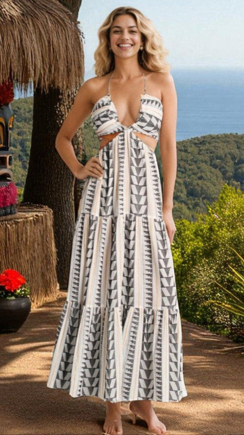 Cut Out Maxi Dress