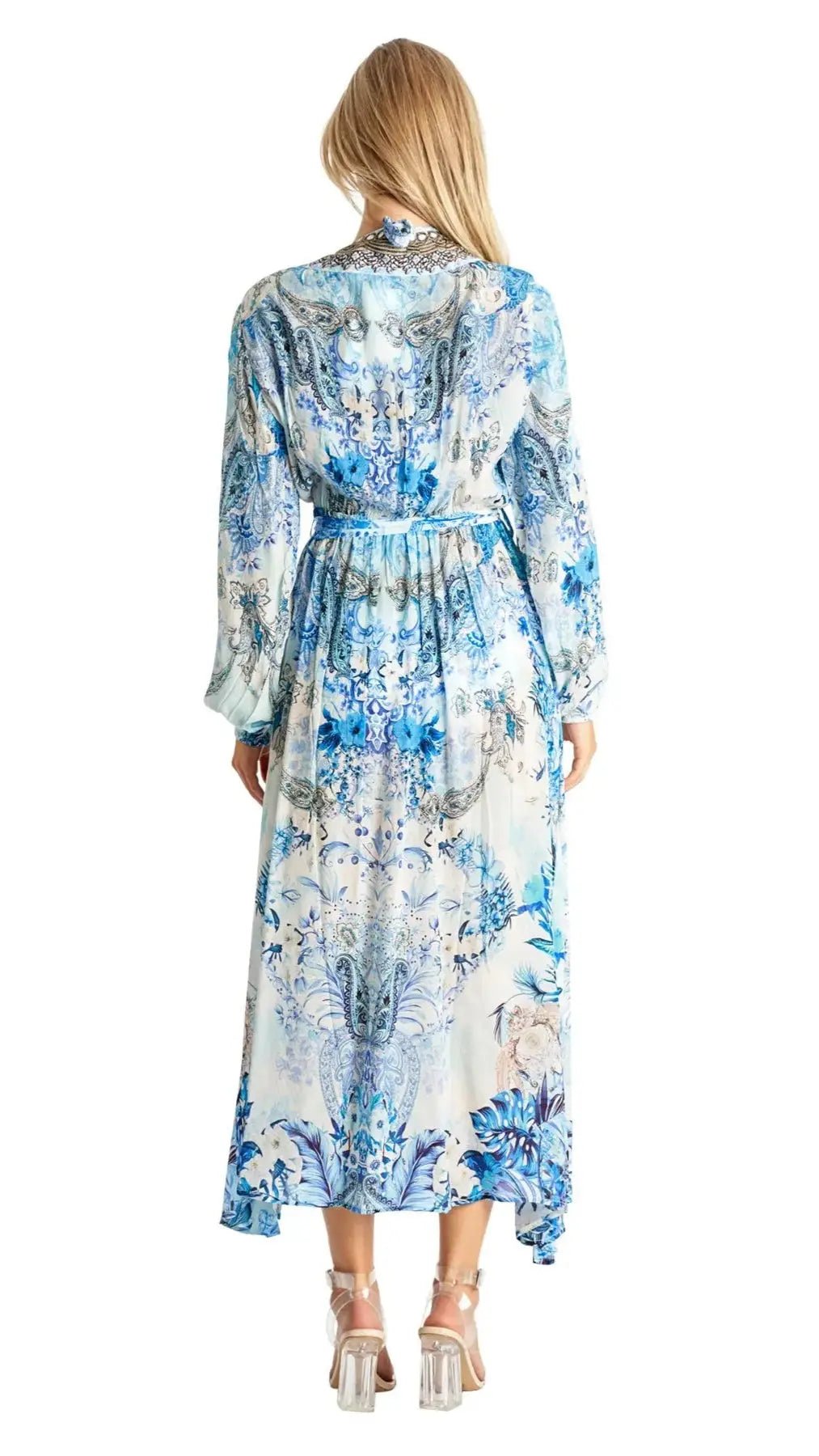 Women's Maxi Wrap Dresses La Moda Clothing