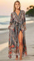 Women's Maxi Wrap Dresses for Summer Vacay