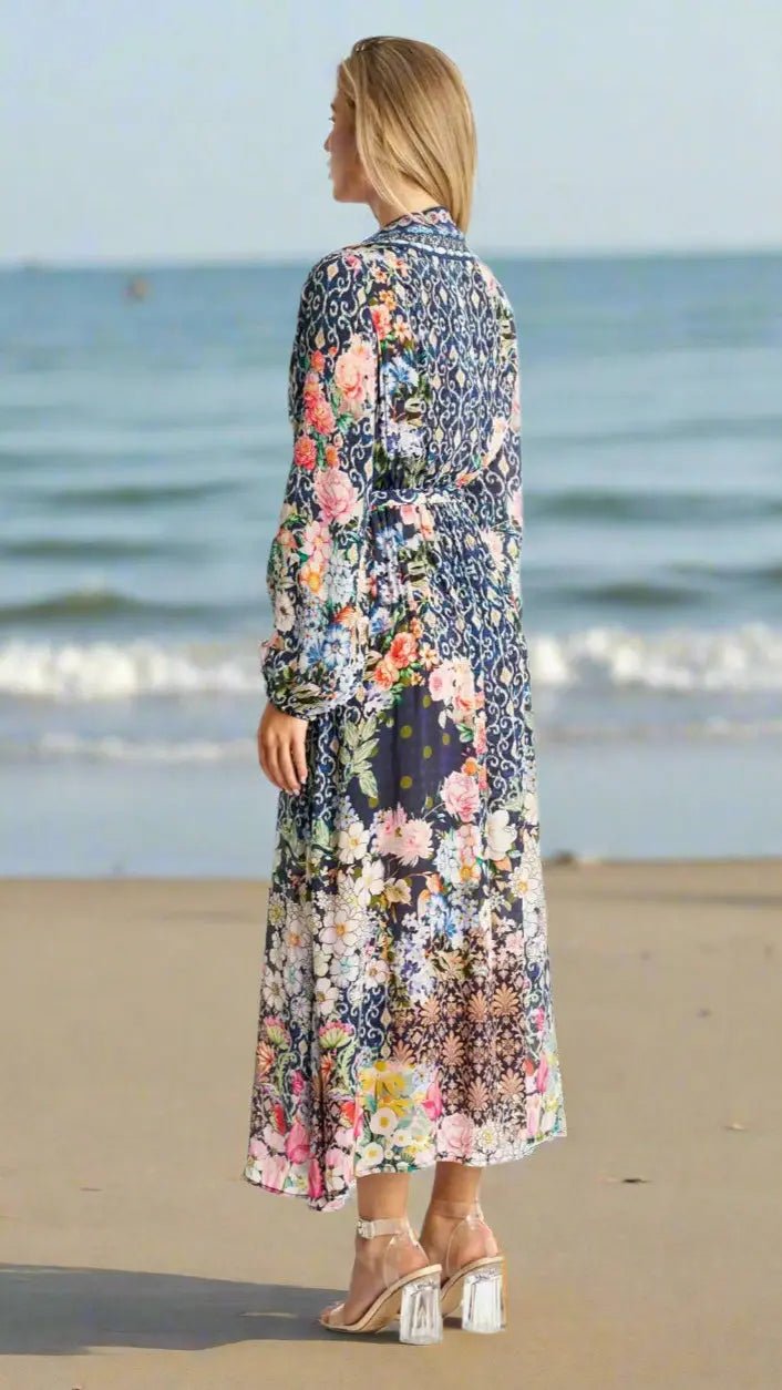 Wrap Dresses for Effortless Elegance and Comfort - Designer Maxi Dress | Elegant Kaftan Cover Up Dress | Club Moda USA