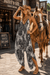Zebra Print Resort Jumpsuit Cover Up – Women's Boho Beach Vacation Romper